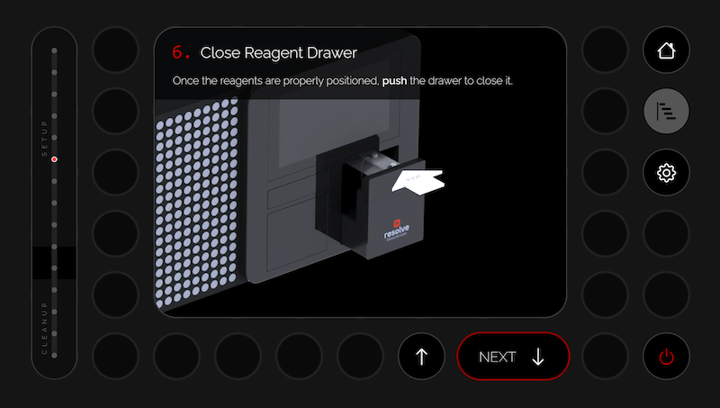 workflow-demonstrator display